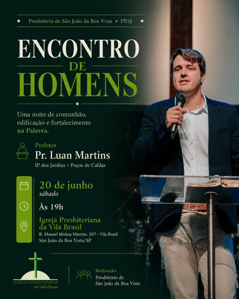 1º Encontro de Homens do PRSJ