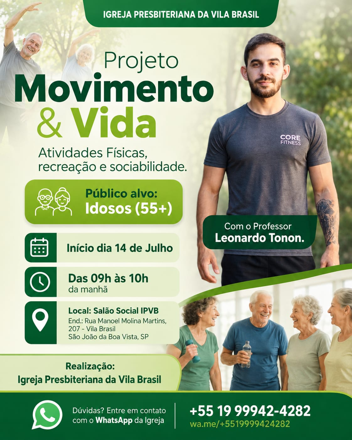 Projeto Movimento & Vida