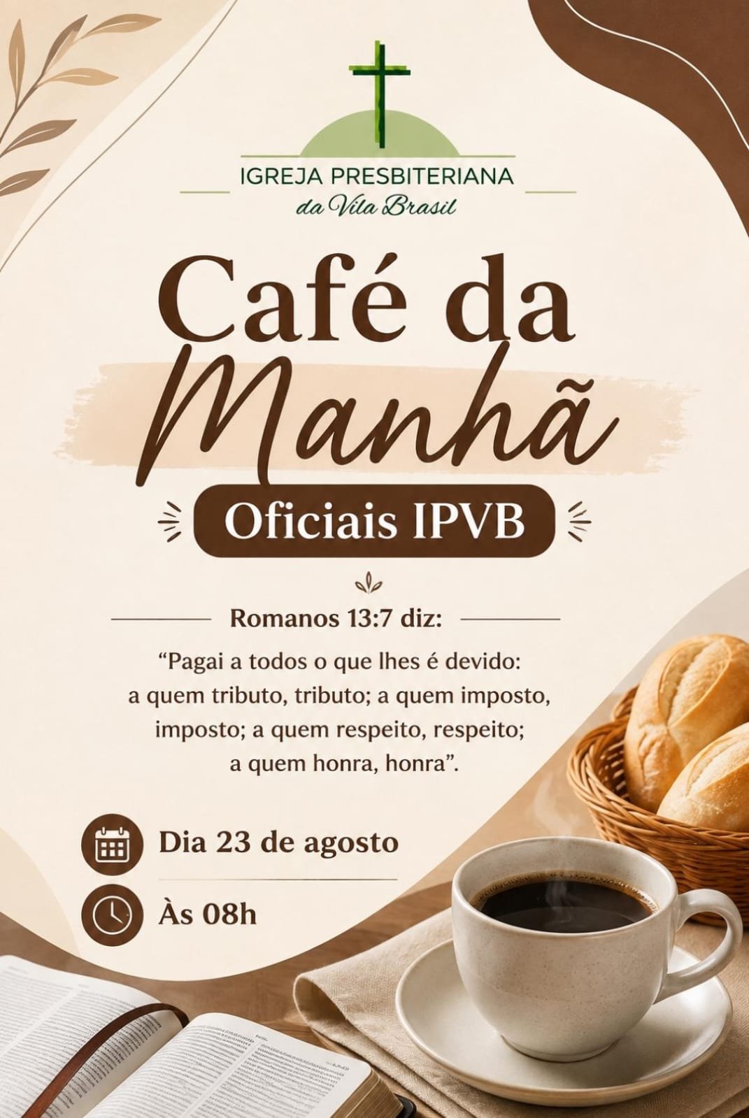 Café da manhã Oficiais IPVB